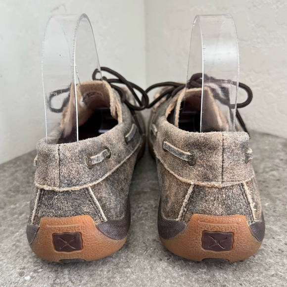 Twisted X Driving Moc Tiger Pattern Distressed Brown Leather Moc Women’s 8M - Picture 5 of 10